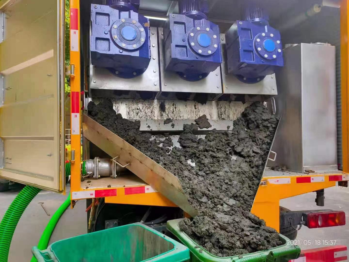 崇阳化粪池清掏城市维护站-泥浆净化干湿分离处理